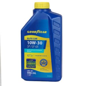 Aceite mineral para motor a gasolina Goodyear Elite Car Expert 10W-30 API SP, 950 ml
