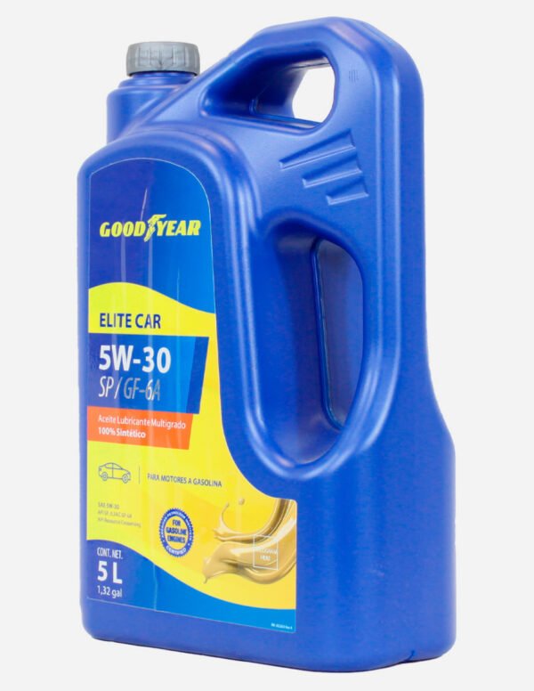 Caja de 4 piezas de Aceite mineral para motor a gasolina  Goodyear Elite Car Expert 5W-30API SP, 5 Litros