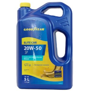 Aceite mineral para motor a gasolina Goodyear Elite Car Expert 20w-50  API SP, 5 litros