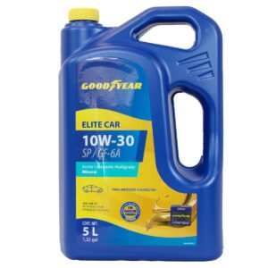 Aceite mineral para motor a gasolina Goodyear Elite Car Expert 10W-30  API SP, 5 Litros