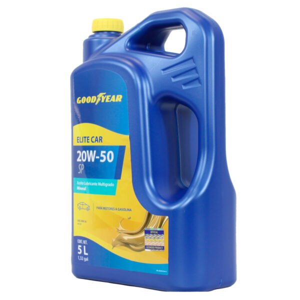 Aceite mineral para motor a gasolina Goodyear Elite Car Expert 20w-50  API SP, 5 litros