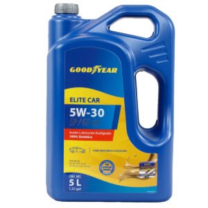 Aceite Sintetico Goodyear Elite Car 5W-30  para motor a gasolina API SP, 5 Litros